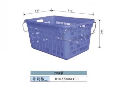 佛山联胜塑胶有限公司,少圆形塑料蔬菜生果周转筐网格镂空年夜快递-8.jpg