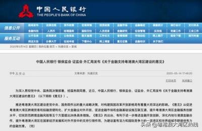 超等重磅！央止等四部分出台30条金融政策撑持粤港澳年夜湾区建立..-3.jpg