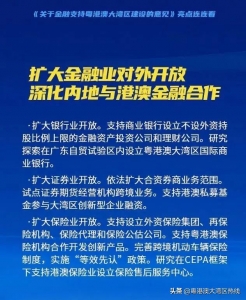 超等重磅！央止等四部分出台30条金融政策撑持粤港澳年夜湾区建立..-5.jpg