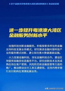 超等重磅！央止等四部分出台30条金融政策撑持粤港澳年夜湾区建立..-7.jpg