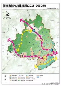 下浑！广东省肇庆市都会整体计划图，肇庆人珍藏了-16.jpg