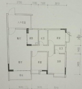 肇庆东区70万三房带主套益华广场商圈鸿景悦园,火速乡四周房源-1.jpg