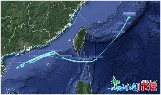 好军电子侦查机再对中国抵远侦查 松揭广东省海岸飞翔