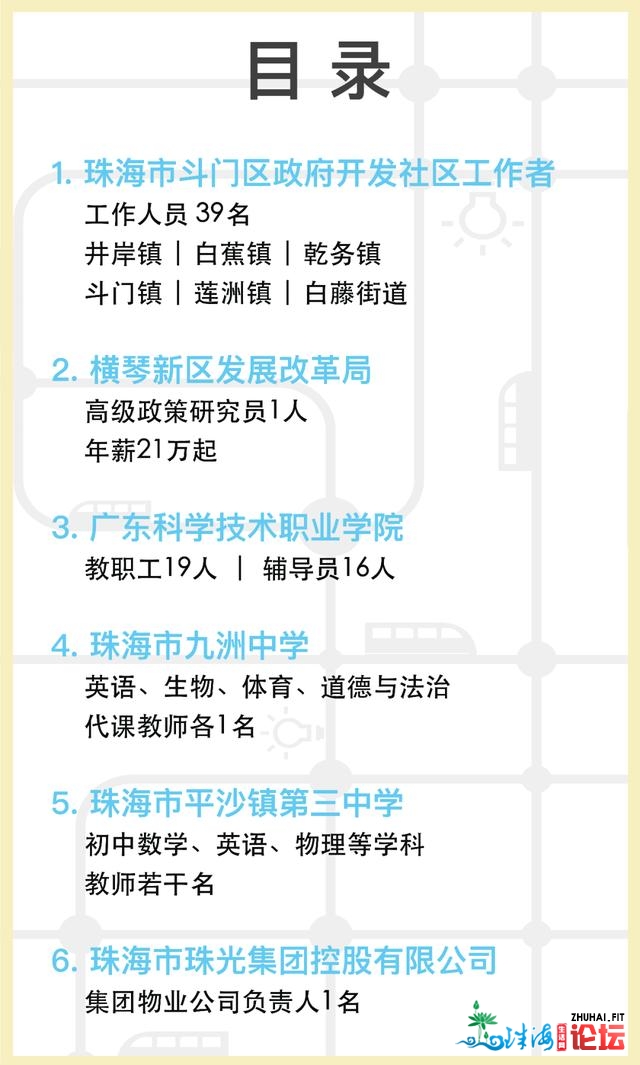 珠海多个黉舍雇用！另有当局部分、国企实位以待