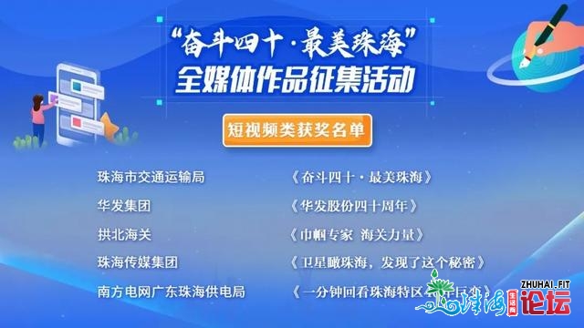 @珠海人 终极获奖名单发生！快去发奖啦