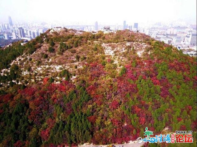 10月最初一天，千佛山半山白透，一年中最好时辰！