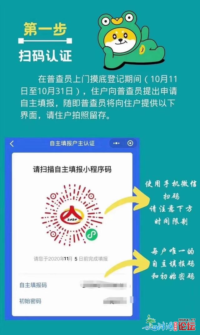 留意！生齿普查没有支与任何用度，另有自立挖报、识别普...