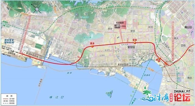 穗莞深乡际轨讲深圳机场至前海段海底地道获批