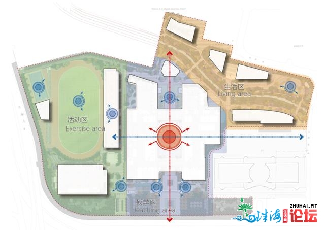 凤凰木保护的校园 | 深圳中教（泥岗校区）