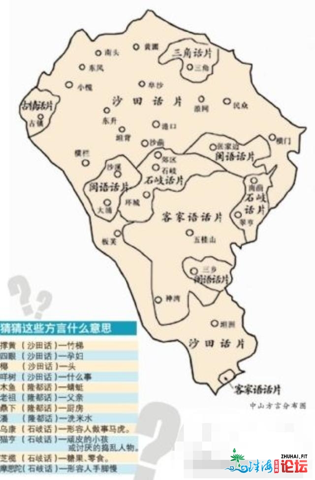 中山市镇区之间言语差异年夜，七国咁治，哪一个镇区言语最难明？-2.jpg