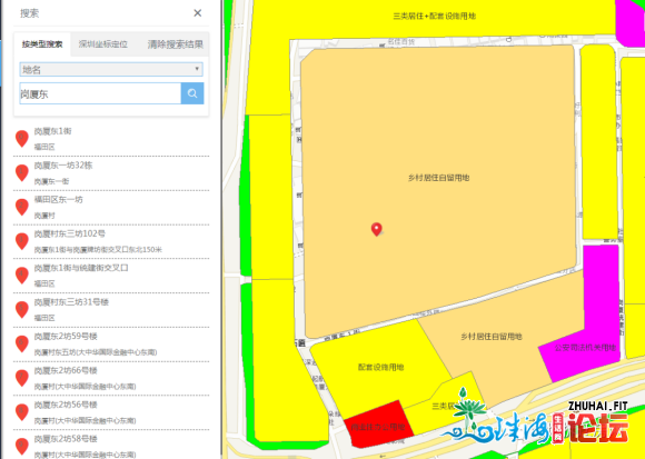 深圳祸田区-京基团体岗厦东坊都会更新旧改项目!回迁房