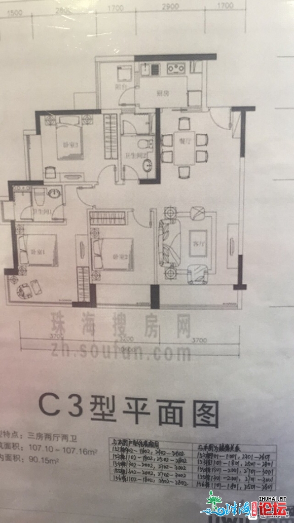 @珠海租房 华收世纪乡公我