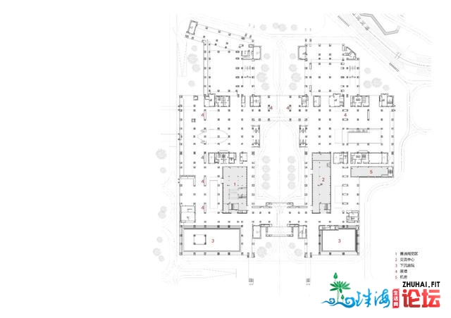 深圳中教泥岗校区 / 哈我滨产业年夜教修建设想研讨院