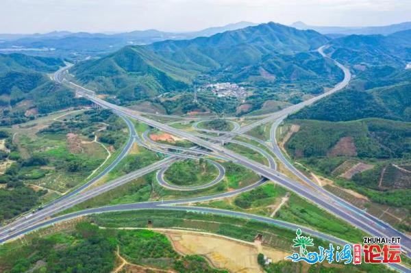 广东再加一条出省通讲，年夜潮下速12月尾建成通车