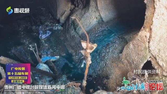 惠州：菜天浇灌渠呈现没有明“蓝色液体”！相干部分已介...