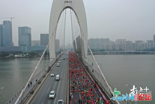 下浑靓图！2020广州马推紧开跑，尾设抗疫圆阵