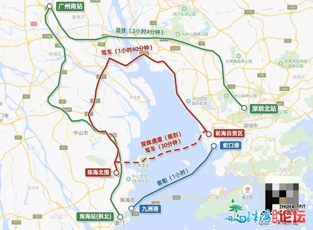 深珠通讲没有近！珠海市委书记：力图5年内乱开建深珠铁路