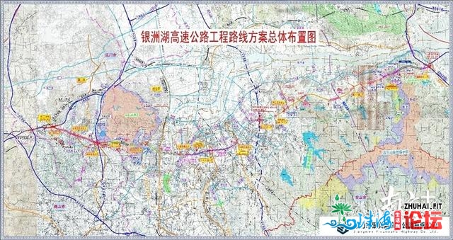 江门市银洲湖下速公路齐线开工，投资超百亿元