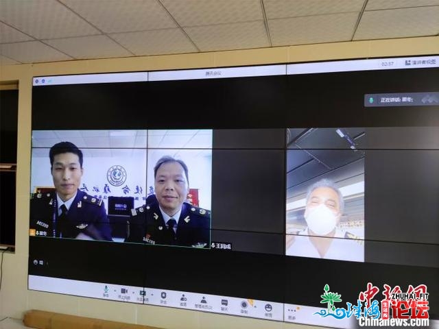 广东惠州海事对国际飞行30万吨油轮展开监视查抄