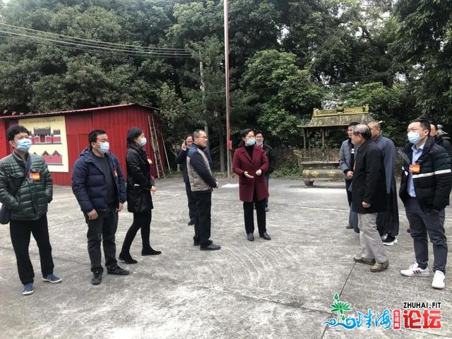 四会市政协副**启华英率队展开文旅财产暨六祖文明收...