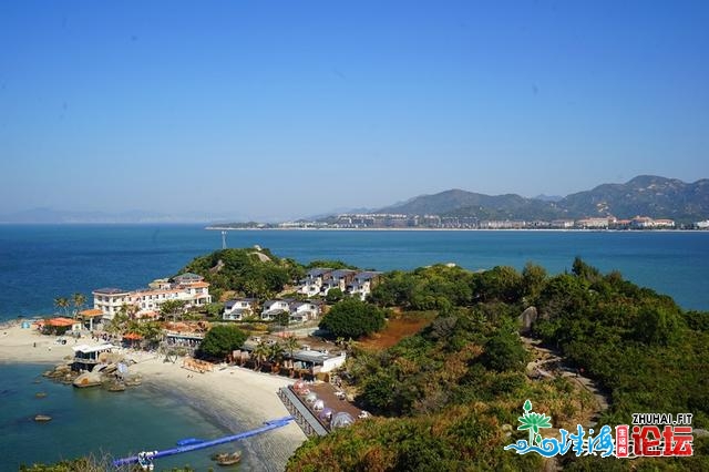 隆冬正在21.7℃惠州，碰见没有逊三亚的海岸风景，景佳丽少消...