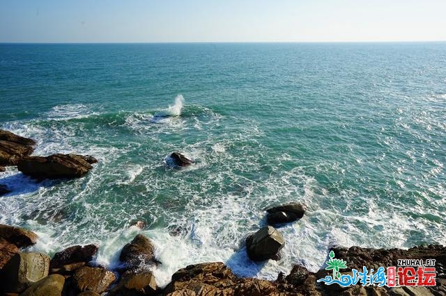 隆冬正在21.7℃惠州，碰见没有逊三亚的海岸风景，景佳丽少消...