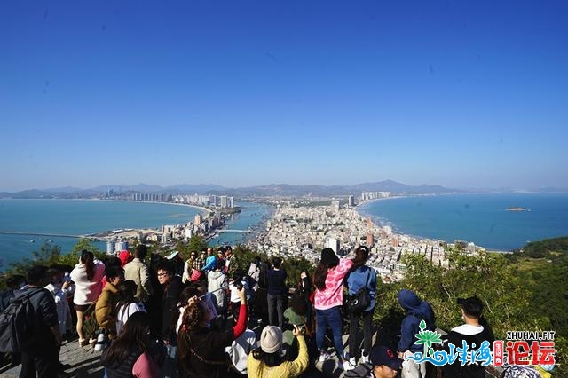 隆冬正在21.7℃惠州，碰见没有逊三亚的海岸风景，景佳丽少消...