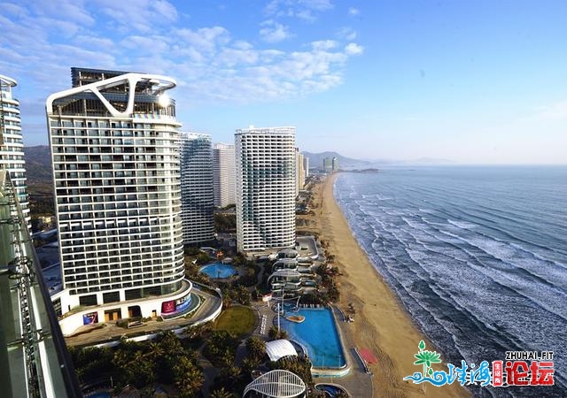 隆冬正在21.7℃惠州，碰见没有逊三亚的海岸风景，景佳丽少消...