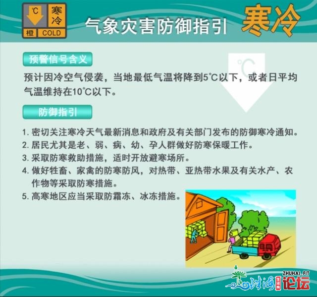 热潮实的去了！气鼓鼓温年夜跌10℃，广州多区冰冷橙色预警见效