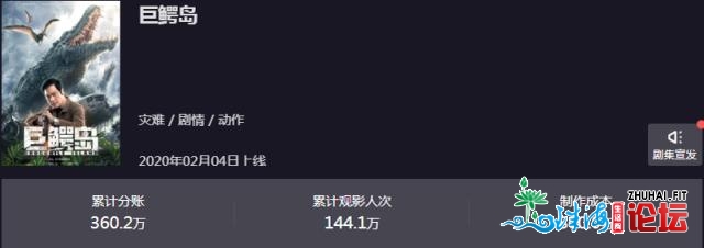 影视：《巨鳄岛》收集评分2.6，罗嘉良也援救没有了如许的...