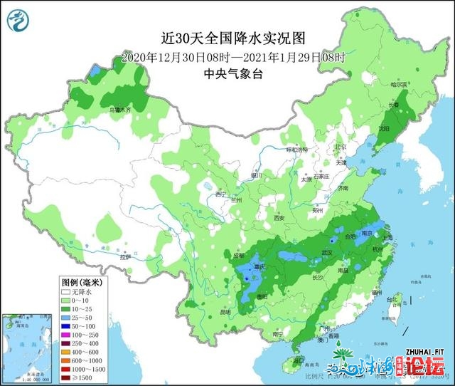 情势肯定，年夜范畴降雨又去北方！威望预告：广东内地借...