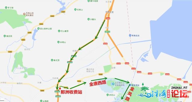 本年秋节珠海路上纷歧样，出止要躲开那20条路，下速上车...