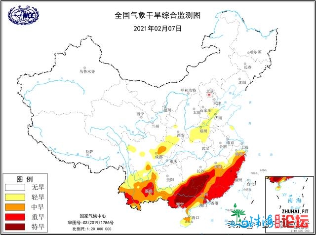 广东部分年夜暴雨，华北特涝带已消逝！威望预告：祸建浙...