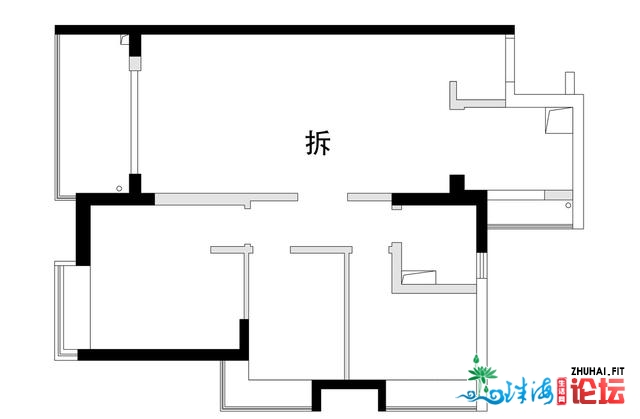 深圳茕居女孩90㎡的家，年夜型吧台当餐桌，正在家办公猫咪伴...