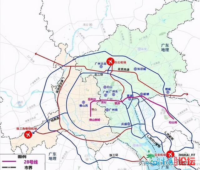 佛山五个购房热门片区的通勤成绩