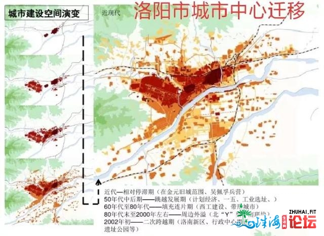 我国市中间背郊区转移曲至被代替的都会:洛阳战深圳