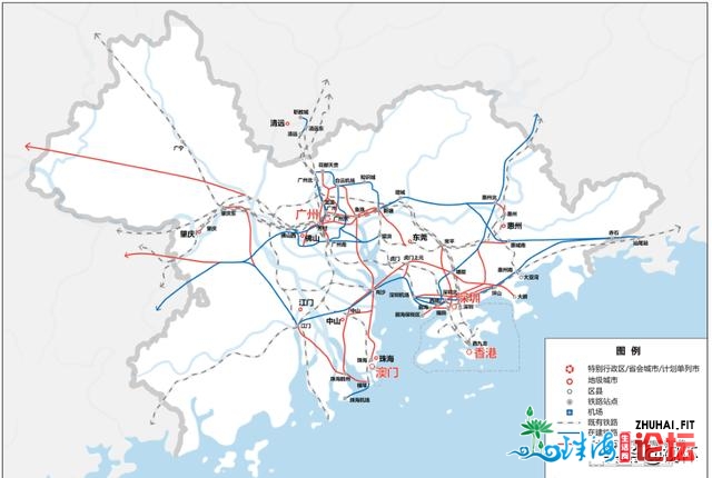 粤港澳年夜湾区11条铁路同时正在建：此中6条下铁，5条乡际铁路