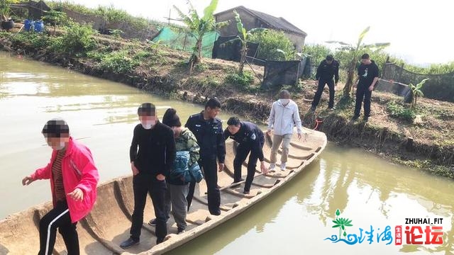 冲击活动打赌，珠海下栏港警圆出动无人机