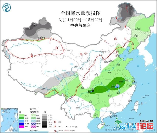 较强热氛围去了，暴雪暴雨皆有，阐发：第两波祸建广东...