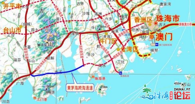 减油干，黄茅海跨海通讲建立提速，加快江门融进粤港澳...