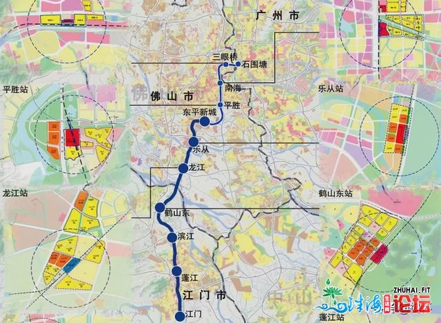 本年广东7个乡际铁路准备项目散布：粤港澳年夜湾区6条，粤...