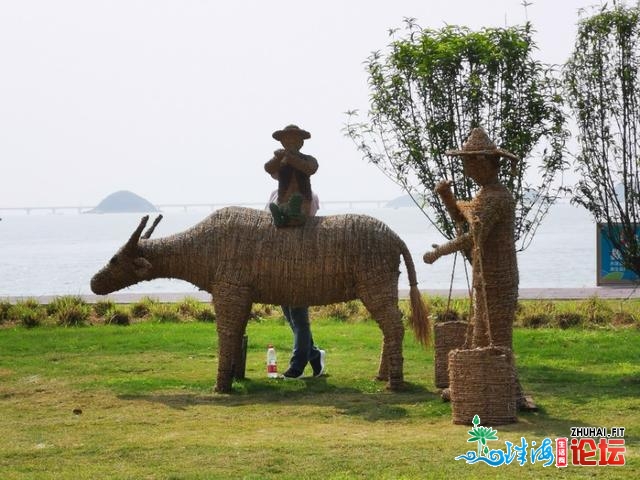 珠海家狸岛   海边骑止