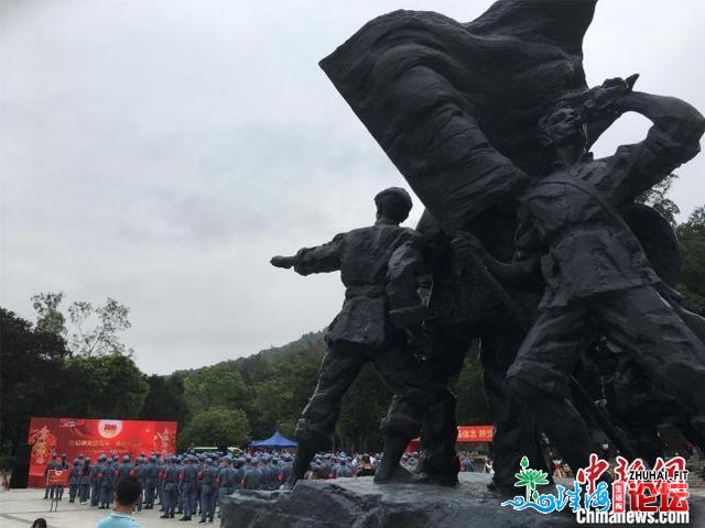 广东罗浮山开通“重走东纵路”白色旅游线路