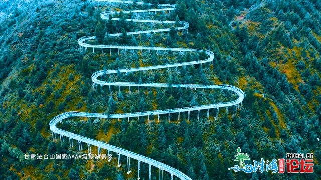 秋日葱茏法台山 已成欢欣四时没有夜乡