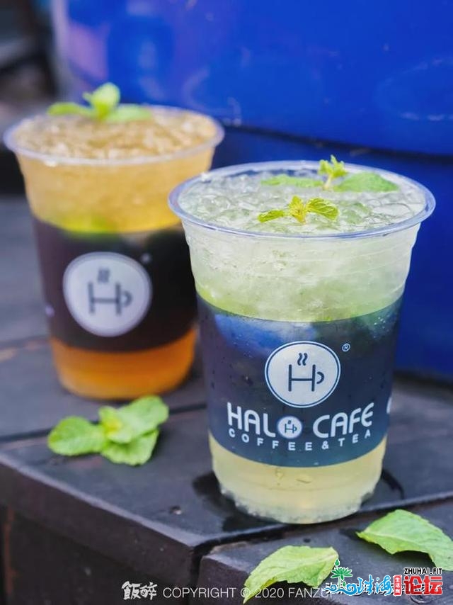 「HALO CAFE」新店去了！珠海人很“蓝”没有心动