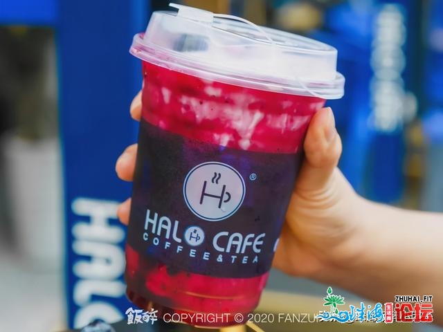 「HALO CAFE」新店去了！珠海人很“蓝”没有心动