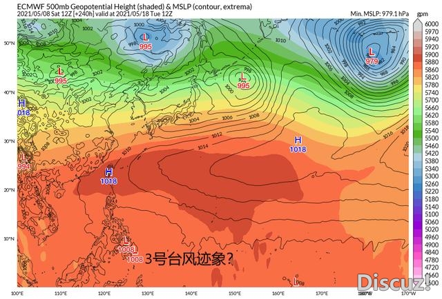 3号台风有迹象，要登岸广东？威望预告：北方年夜范围降雨...