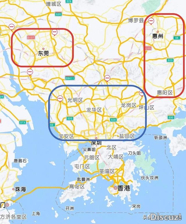 深圳、东莞、惠州有能够兼并么？今朝正正在走背一体化