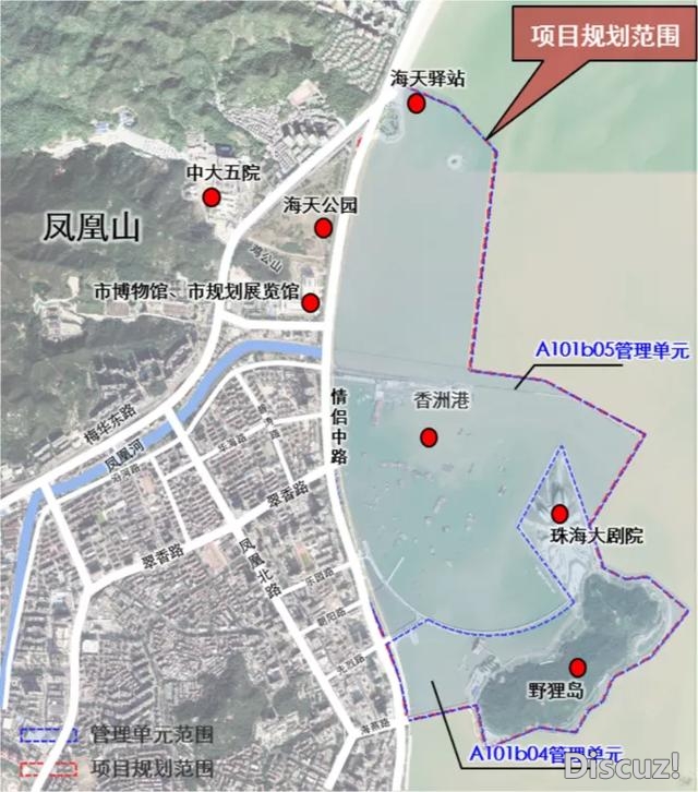 涵盖珠海年夜剧院、海天驿站、情侣路！喷鼻洲港及周边最新...