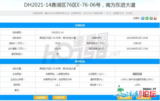 东区起拍楼里价约1299元/㎡，计划体育+室第用天，邻2.3亿...